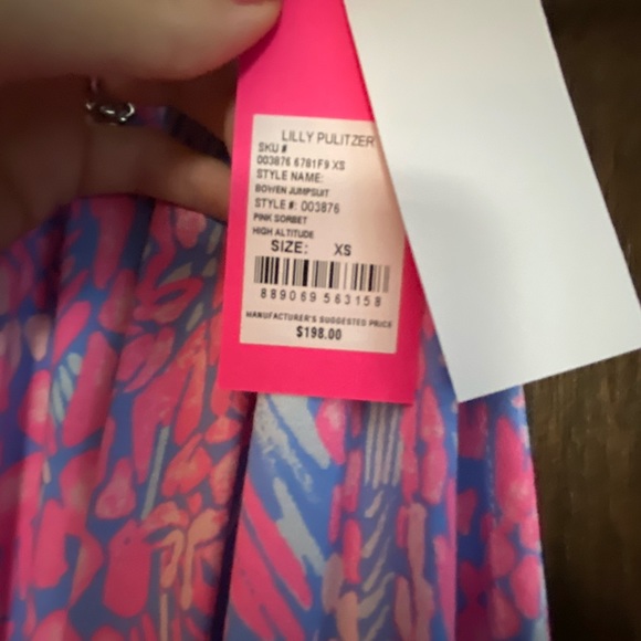 Lilly Pulitzer Bowen jumpsuit - Picture 3 of 3